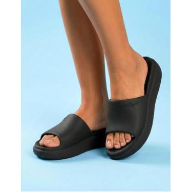 Imagem de Chinelo Slide Nuvem Piccadilly Marshmallow 238003, Preto, 38