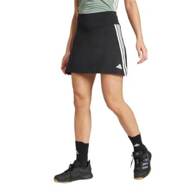 Imagem de adidas Short feminino Train Essentials com 3 listras, Preto/branco, XXP