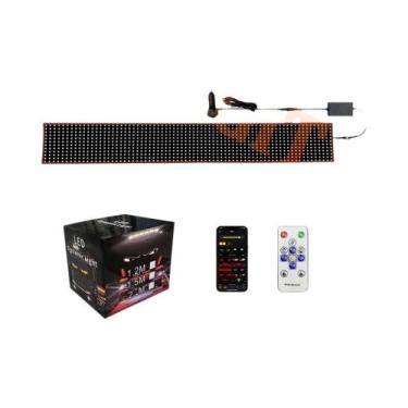 Imagem de Display LED Olhos De Diabo 1.2-2m Tela Flexível Dinâmica Para Carro Ca