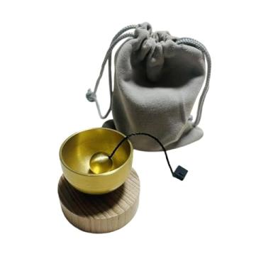 Imagem de KiBcsLic Conjunto de Tigelas Tibetanas de Som, Materiais de Arte, Artesanato, Decoração Criativa, Ornamento para Sala de Chá, Meditação Masculina, Mesa de, Style B