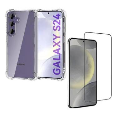 Imagem de Kit Capa Anti Impacto E Película De Vidro Temperado 3d Para Linha S Ga