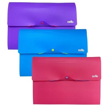 Imagem de PASTA SANFONADA A4 FULLCOLOR 12 DIV DELLO