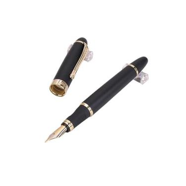 Imagem de ONECMN Caneta-tinteiro azul luxuosa Dazzle Canetas de tinta de metal para material de escritório material escolar (14)