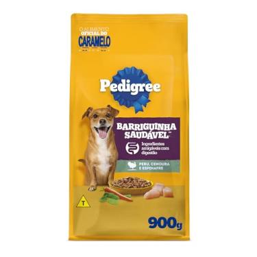 Imagem de Ração Pedigree Barriguinha Saudável Peru Cães Adultos Raças Pequenas e Minis 900g