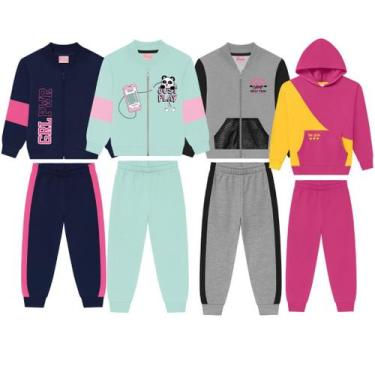 Imagem de Kit 6 Peças de Moletom Infantil Inverno Atacado Barato - Rovitex, Bee 