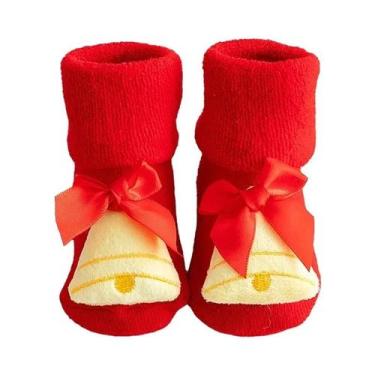 Imagem de Meias De Bebê Tricotadas De Natal Para Recém-Nascidos E Crianças, Maci