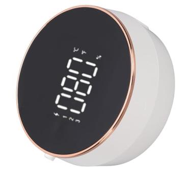 Imagem de ASHATA Distribuidor de Sabonete Líquido para Montagem Em Parede, Dispensador Automático de Sabonete para Mãos, 2500mAh Operado por Bateria de 260ml, para Escritórios, Casa, Cozinha, (Branca)