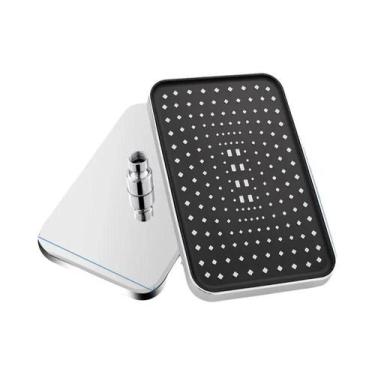 Imagem de Chuveiro De Alta Pressão Grande De 30cm 360 graus Chuveiro Fixo Com Sp