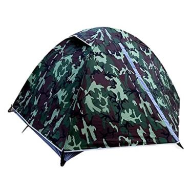 Imagem de Tendas para acampamento, praia, barraca de acampamento, à prova d'água, antitempestade, externa, barraca interna e externa, pode ser dividida para 2 pessoas, trilhas, barracas familiares para