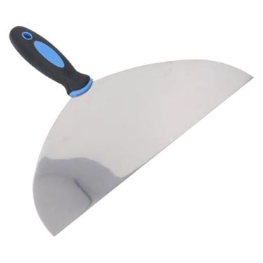 Imagem de Jiawu Raspador de Massa de Aço Inoxidável Alça Durável e Confortável Furo de Suspensão Multifuncional para Reparo de Drywall, Decalques de Gesso para Pintura de Papel de parede; Cena aplicável: