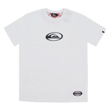 Imagem de Camiseta Quiksilver Domed Logo Checker - Branco-Masculino