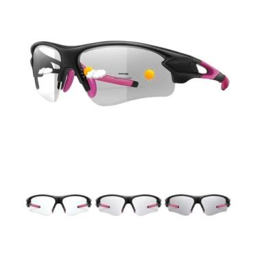 Imagem de Óculos De Sol Fotocromáticos Unissex Para Esportes Ao Ar Livre, Ciclis