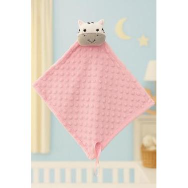 Imagem de Naninha para bebê com paninho e porta chupeta menino menina luxo sonho