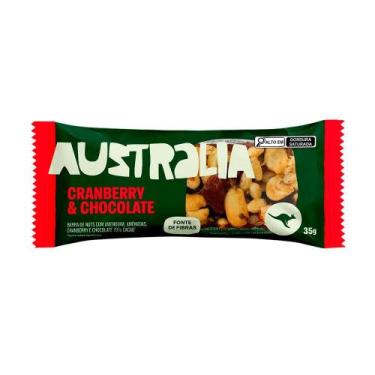 Imagem de Barra Nuts Cranberry & Chocolate Australia  35g - Hart'S Natural