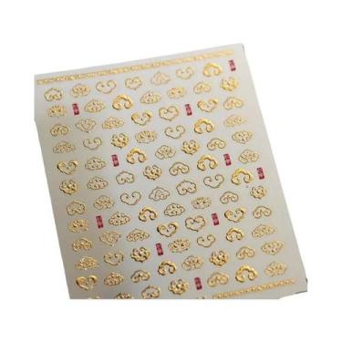 Imagem de Adesivos De Unhas Com Asas De Borboleta Pretas E Roxas, Decalques De M