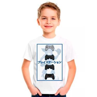 Imagem de Camiseta PLAYSTATION Games Jogos Moda Infantil Roupa Criança 02 - DESI
