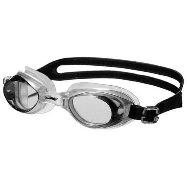 Imagem de Oculos De Natação Junior Gold Sports New Shark, Único, Preto, Unissex