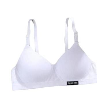 Imagem de Sutiã V Sem Fio De Algodão Para Mulheres, Tamanho AB, Confortável, Com