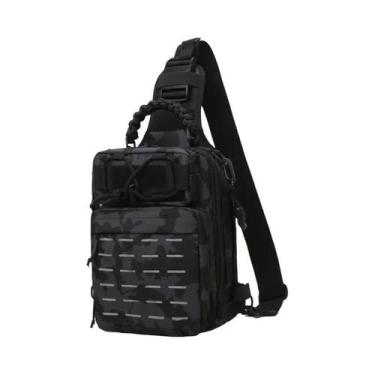 Imagem de Mochila Tática Oxford Camuflada Resistente Ao Uso Multi-funcional Para