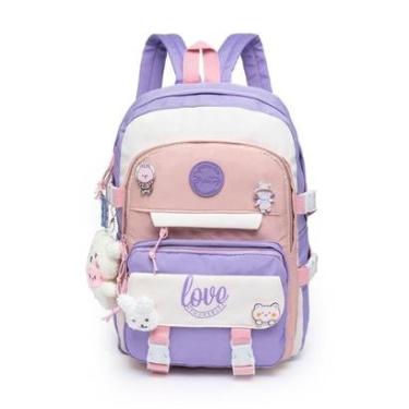 Imagem de Mochila Spector Feminina Escolar Reforçada Espaçosa 14 Litros-Feminino