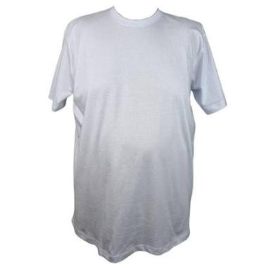 Imagem de Camiseta Básica Lisa Diversas Cores Algodão Confort Plus Size Tamanho Especial G1 ao G9-Masculino