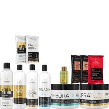Imagem de Kit Borabella Não Chore + Selagem + Neutra + Boratx + Pratudo