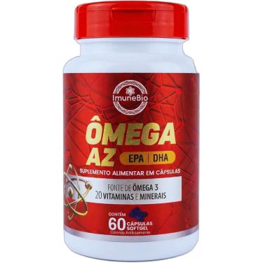 Imagem de Ômega 3 A Z, 20 Vitaminas e Minerais 1400 Mg 60 Cápsulas Softgel-Unissex