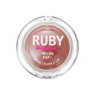 Imagem de Blush & Lip Bouncy Melon Pop - Ruby Kisses Cor:Mauve Pop, Mauve Pop
