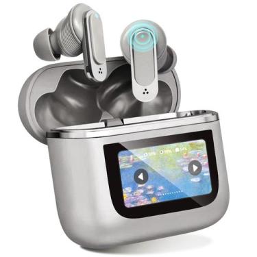 Imagem de Fones de ouvido sem fio Y12 Bluetooth 5.4 com ANC 40H Playtime IPX7 - 