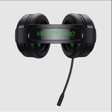 Imagem de Headset Gamer Viper PRO RGB Mamba Vivensis - 403 PRETO/VERDE - Vivensi