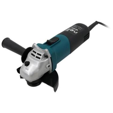 Imagem de Esmerilhadeira Nell Angular 500W 4 1/2" (115mm) com Acessórios 4 Peças