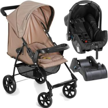 Imagem de Carrinho de Bebe Bebe Conforto Base Galzerano Romano G22 Toffee