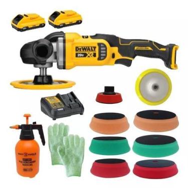 Imagem de Politriz Automotiva Dewalt 6 Dcm849 C/boinas + 2bat 4h
