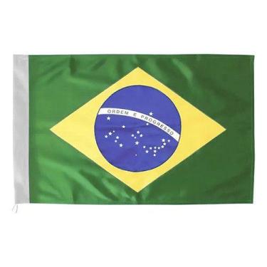 Imagem de Bandeira Brasil 180cm X 120cm Para Copa Do Mundo E Eventos - COPA 2026