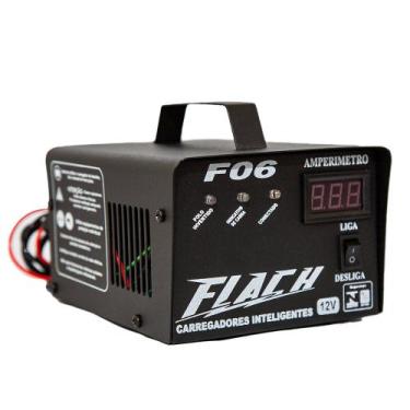 Imagem de Carregador de Baterias Inteligente F06 - 12v - Flach, Bivolt