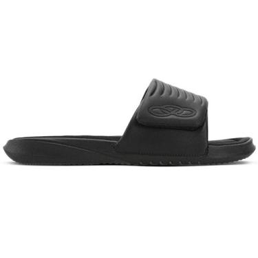 Imagem de Chinelo Gáspea Olympikus Melbourne 2 Masculino Preto, 37/38