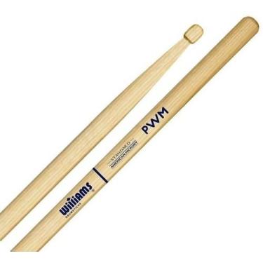 Imagem de Baqueta Williams Standard American Hickory PWM Padrão 5B Power Metal e