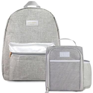 Imagem de Mochila Bolsa Escolar Costas Adulto Juvenil Casual Trabalho Viagem Uni
