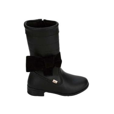 Imagem de Bota kidy infantil meminina montaria baby 036-0037, Preto, 23