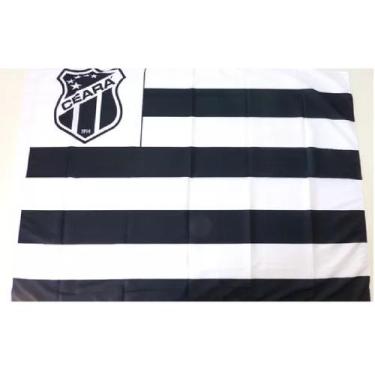 Imagem de Bandeira Torcedor Ceará 1 Face 130x90cm - Oficial Licenciada - BC ARTS