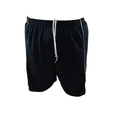 Imagem de Bermuda De Goleiro Kanxa Classic Masculino Adulto Ref. 1550, P, Preto