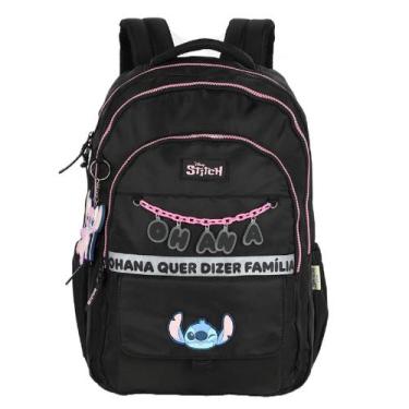 Imagem de Mochila infantil luxcel laptop stitch mj50081sc, Preto, UN