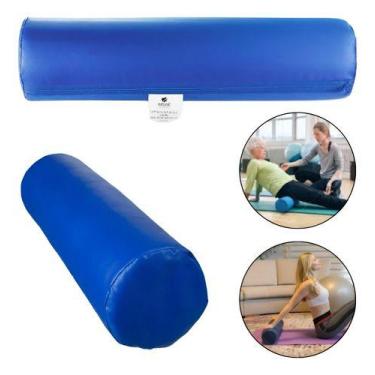 Imagem de Rolo De Posicionamento Redondo Natural Care 40x10 Azul Napa - HOME22