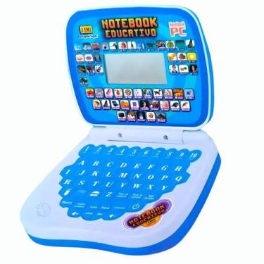 Imagem de Notebook Infantil Bilingue Inglês Português Educativo Estudo - - EUROP