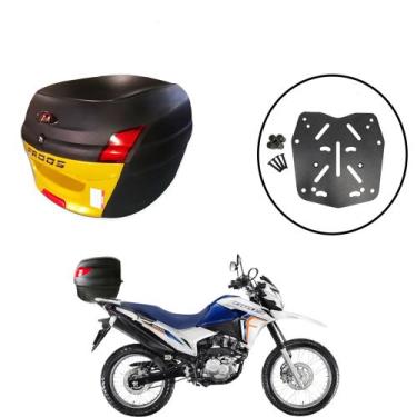 Imagem de Baú 34l Awa Proos + Sup Baú Superior Bros 150/160 2015+, Dourado