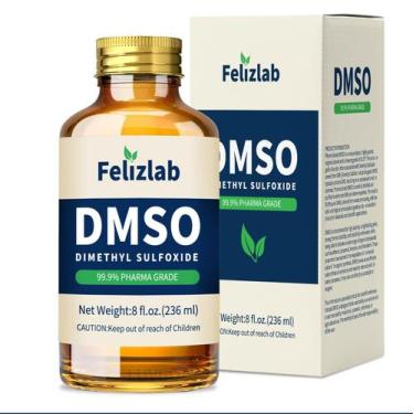 Imagem de DMSO Líquido Felizlab 236 ml 99,9% Puro Baixo Odor
