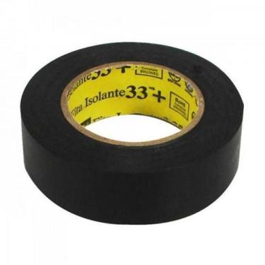 Imagem de Fita Isolante 19mm x 10m 33+ Preta 3M
