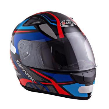 Imagem de Capacete Masculino Feminino Ebf Spark Spider E Dragon Fechado - EBF Ca