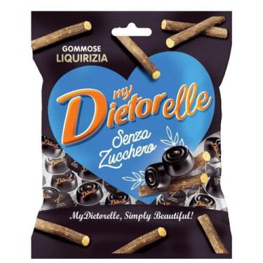 Imagem de Bala de Goma de Alcaçuz Dietorelle 70g