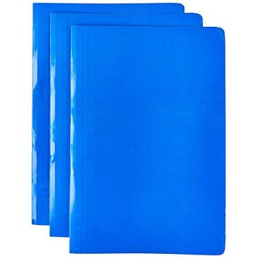 Imagem de Pasta Grampo Trilho Papel Oficio Azul - Pacote Com 20, Frama, 33573, Azul